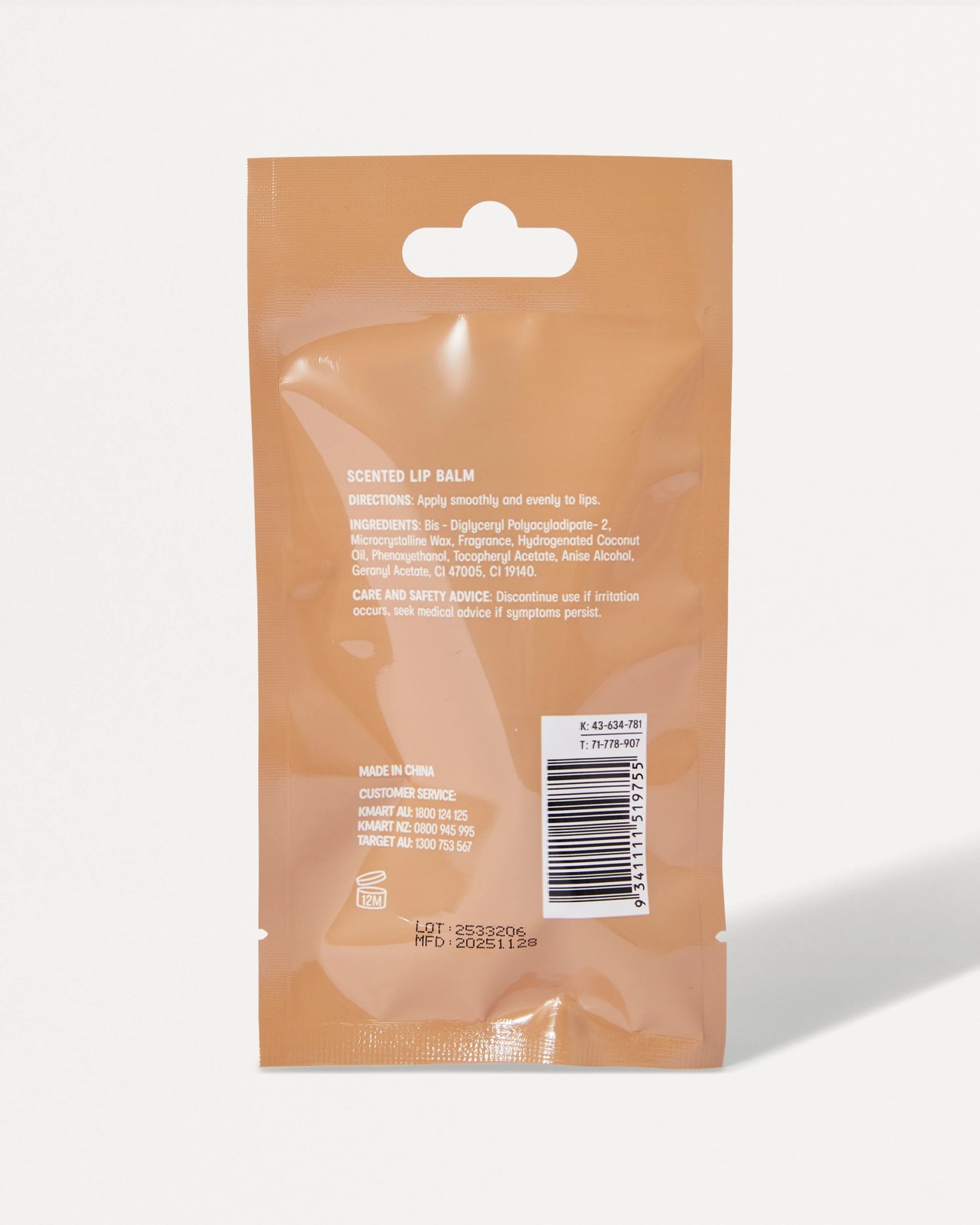 OXX Skincare Lip Care Lip Balm 15ml - Coconut Scented 5 of 5