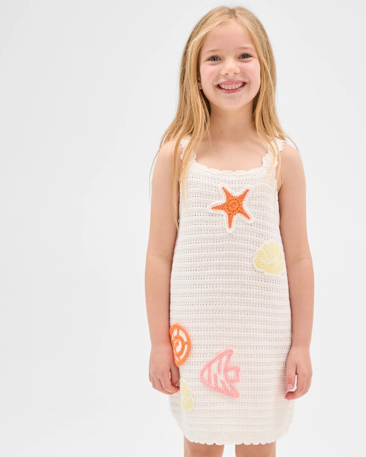 Australian Cotton Crochet Knit Dress 3 of 6