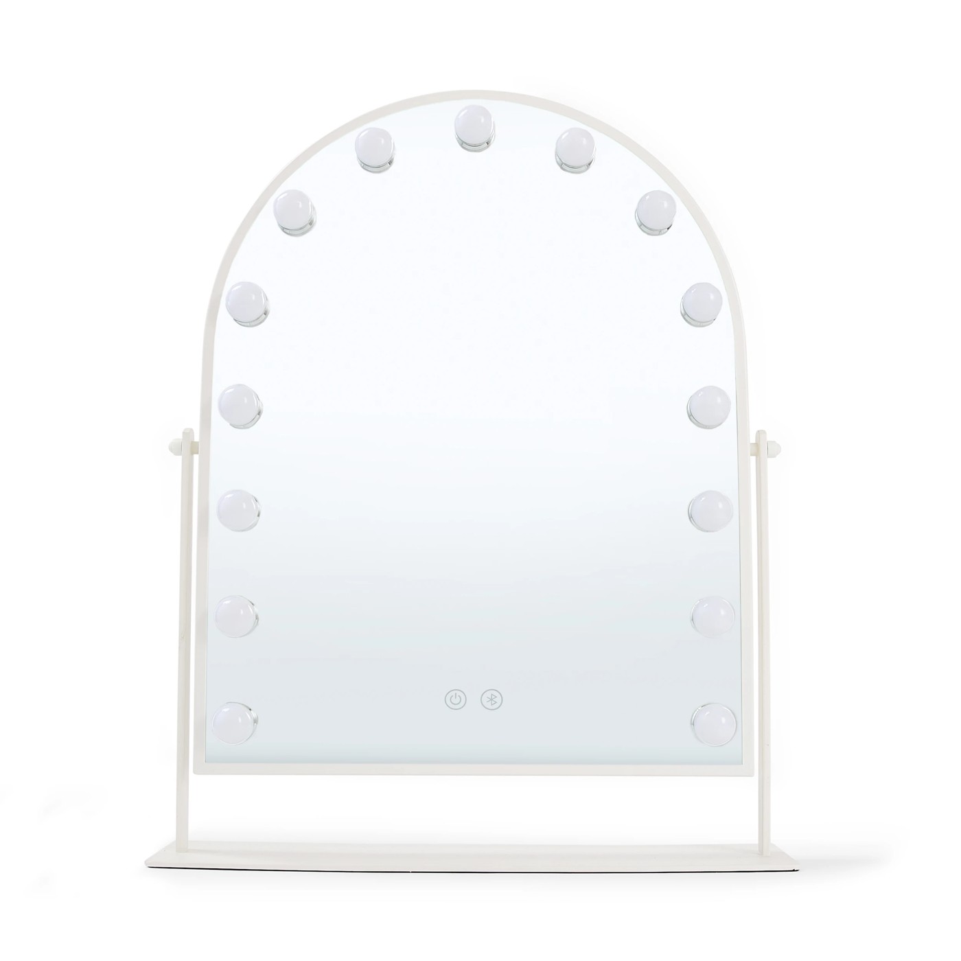 Anko Bluetooth Arch LED Mirror - White 4 of 6