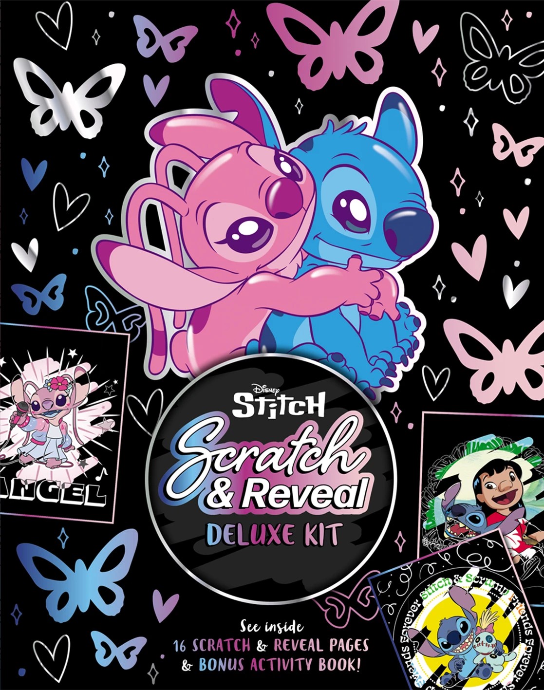 Disney Stitch Scratch and Reveal Deluxe Kit - Book 2 of 2