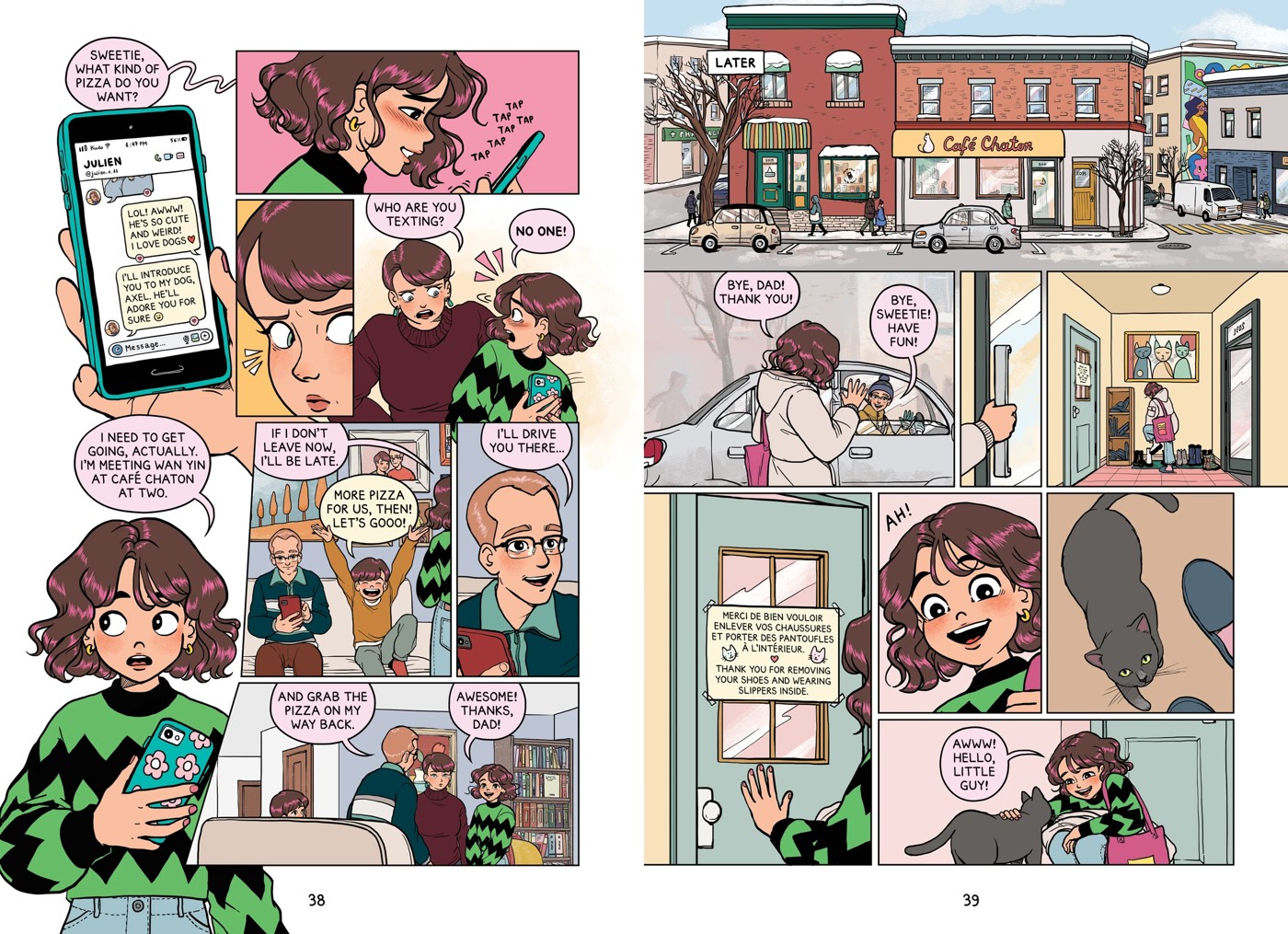 First Crush: The New Girl by Cassandra Calin  - Book 2 of 3