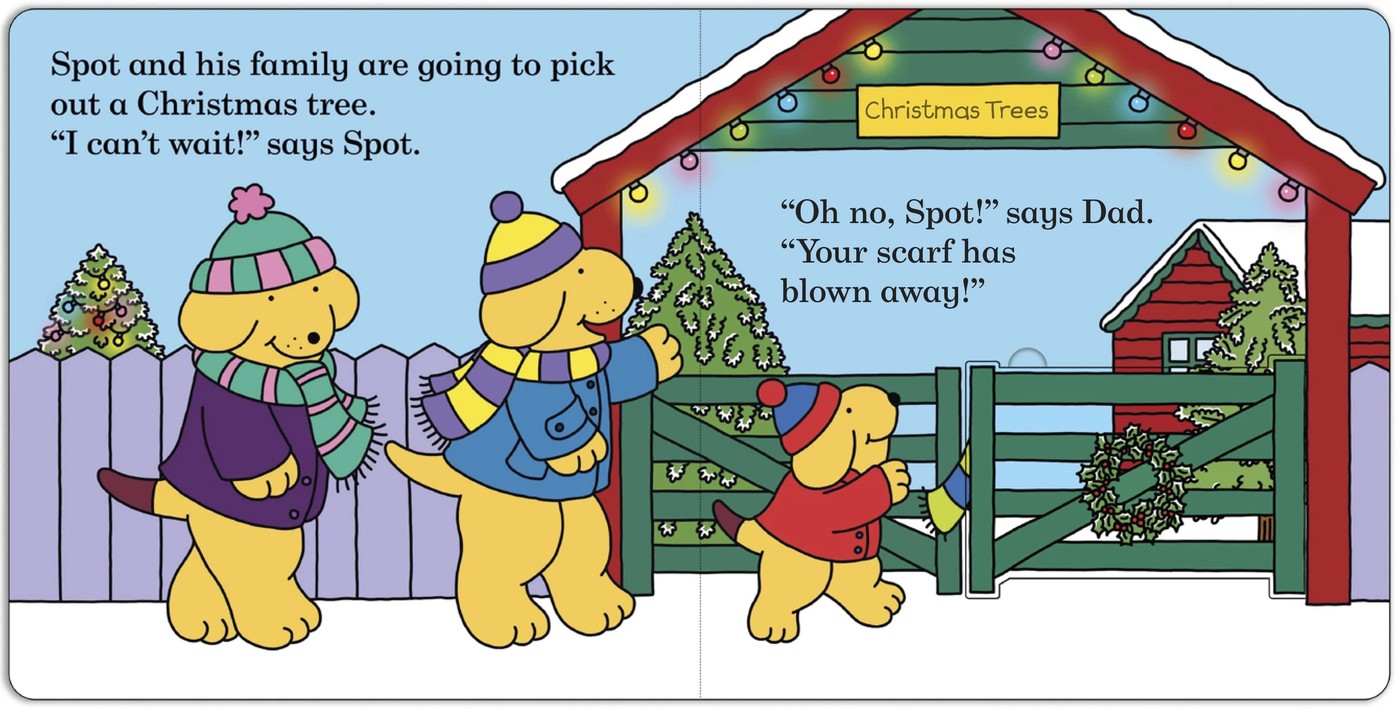 Spot's Christmas Tree by Eric Hill - A Lift-the-Flap Book 2 of 4