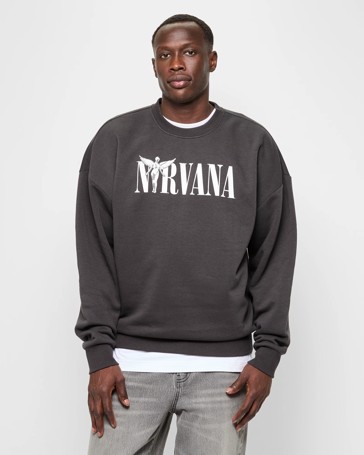 Licensed Nirvana Crew Jumper