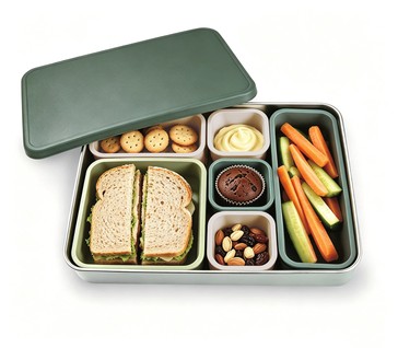 Anko Stainless Steel Silicone Bento Box