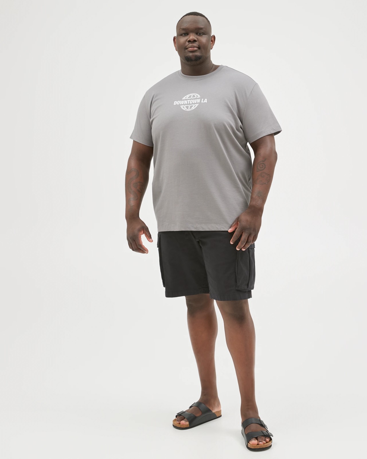 Plus Size Australian Cotton Heavyweight Relaxed Clear Vision T-Shirt 2 of 6