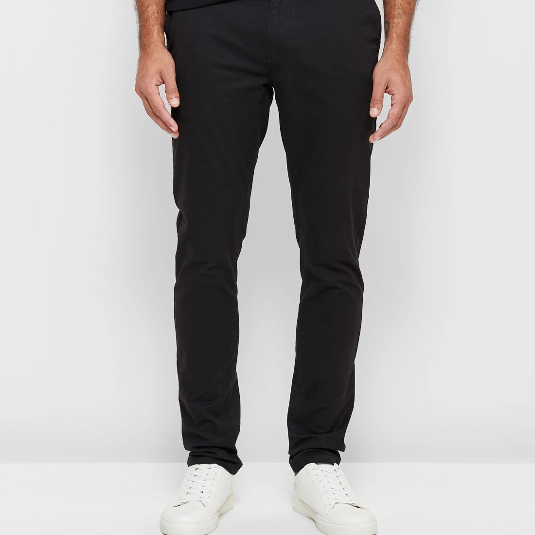 Slim Chino Pants - Black | Target Australia