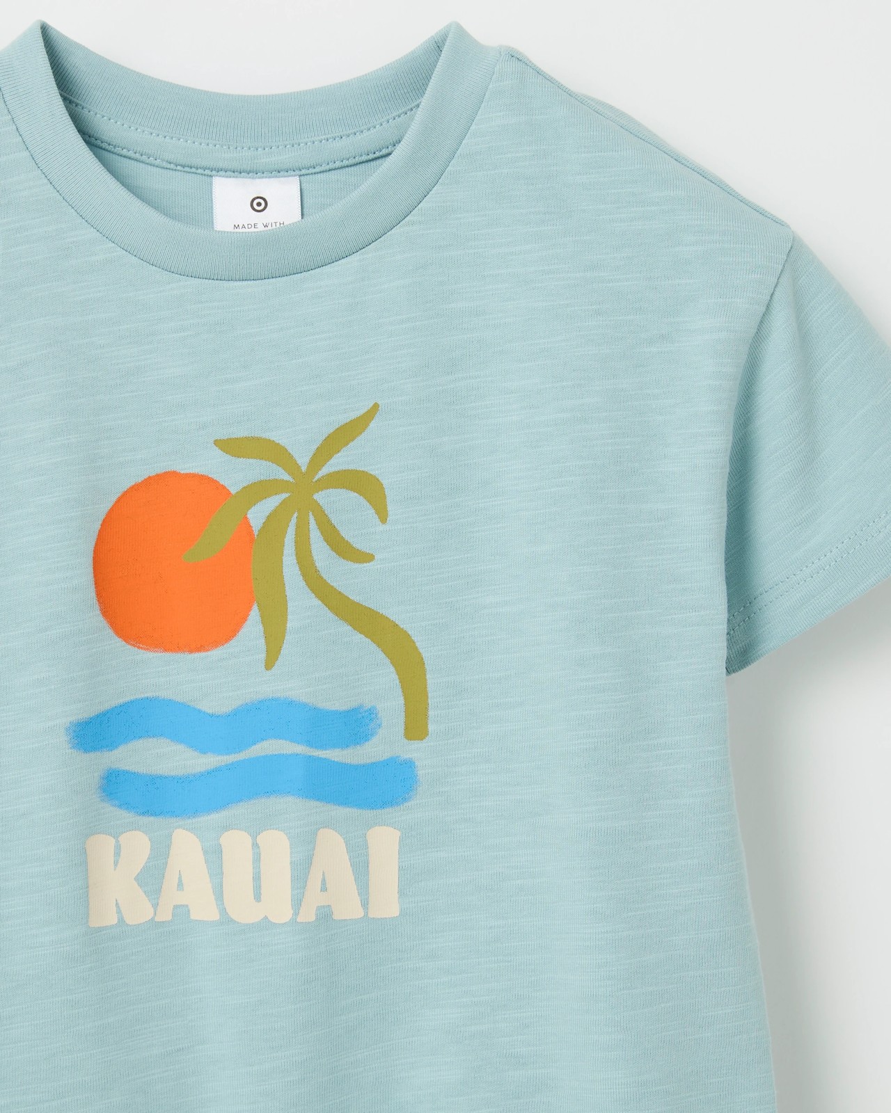 Baby Organic Cotton Slouchy Romper - Blue Vacation 4 of 4