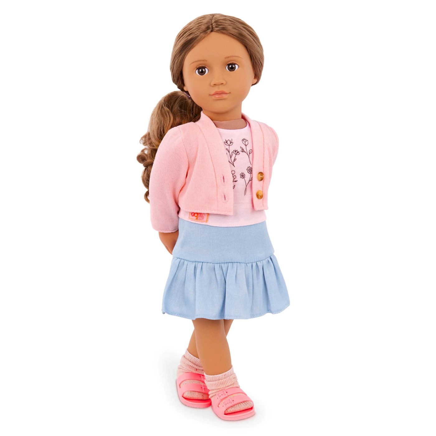 Our Generation Regular Outfit Pink Sweater 4 of 4
