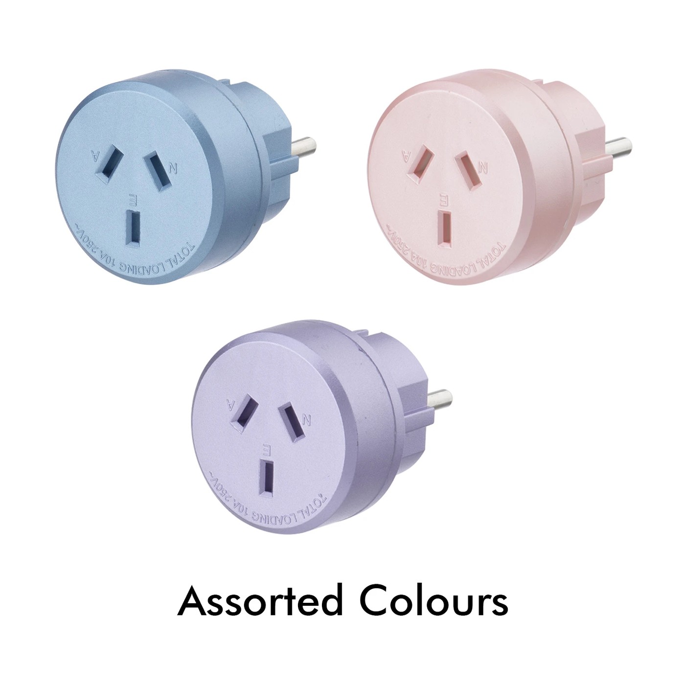 Anko Adaptor Aus/NZ to EU - Assorted 4 of 5