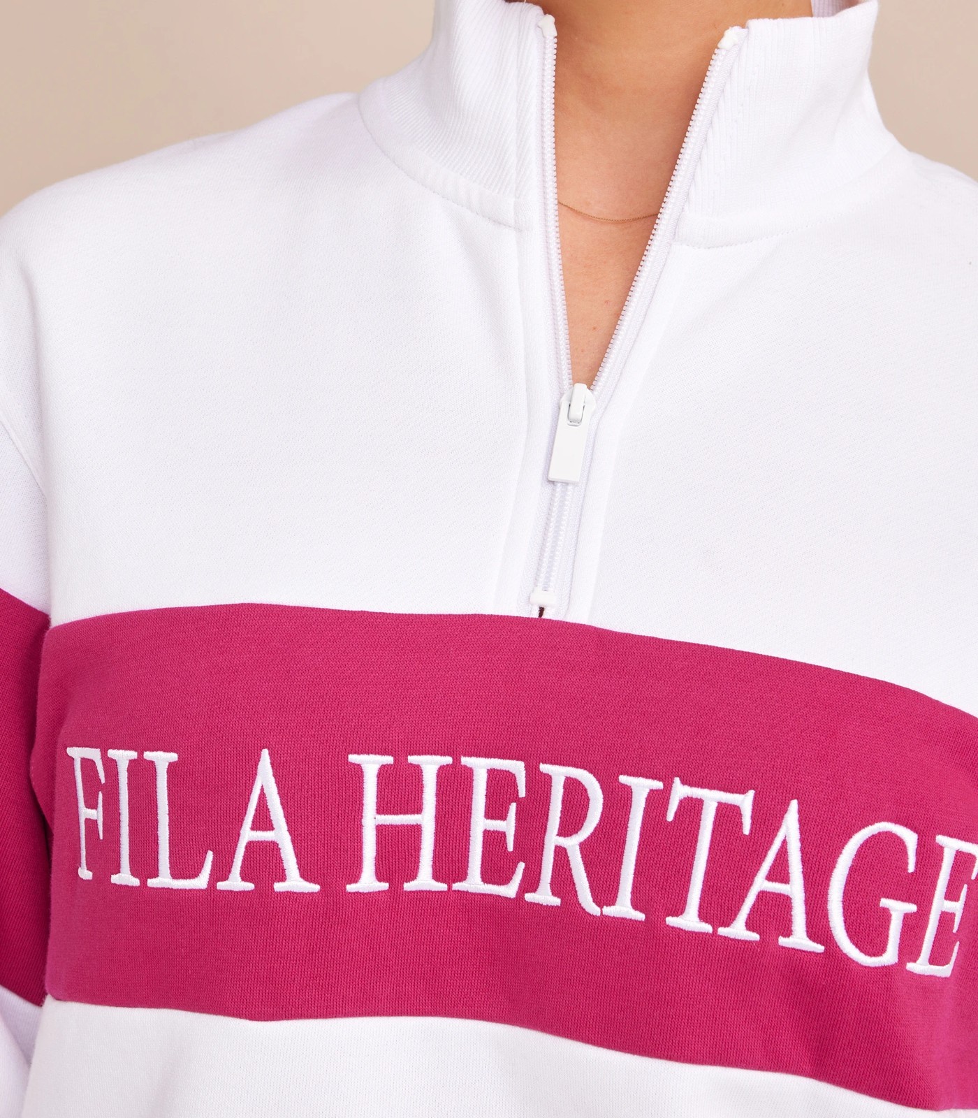 Half sale zip fila