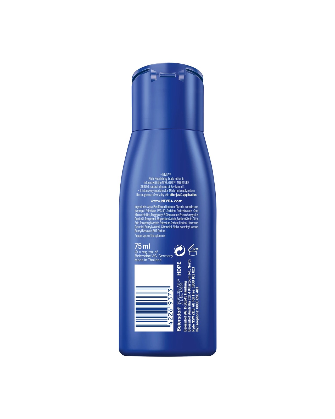 Nivea Rich Nourishing Body Lotion - Hydra IQ & Almond Oil 2 of 6