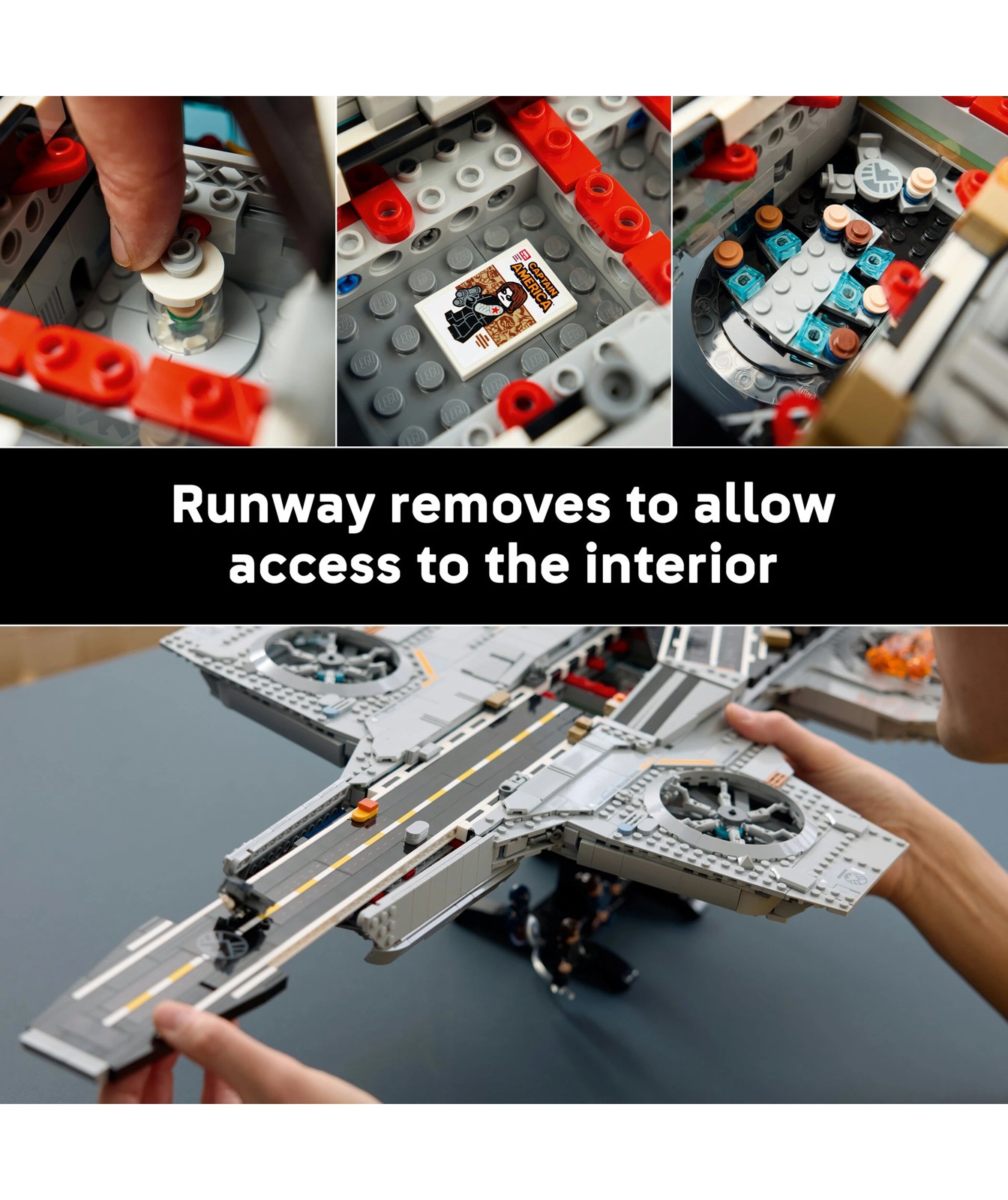 Pre-Order LEGO® Super Heroes Marvel S.H.I.E.L.D. Helicarrier 76354 4 of 6