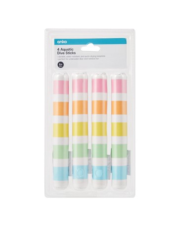 Anko 4 Pack Aquatic Dive Sticks