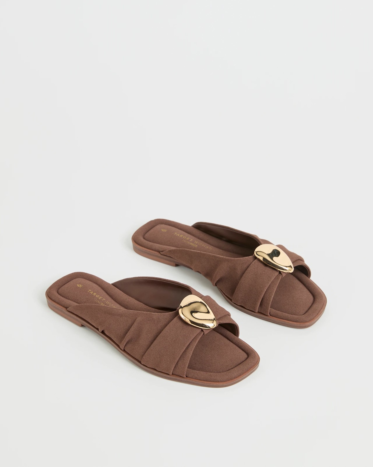 Wrap Sides Flat Sandals - Brown 2 of 3