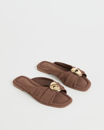 Wrap Sides Flat Sandals