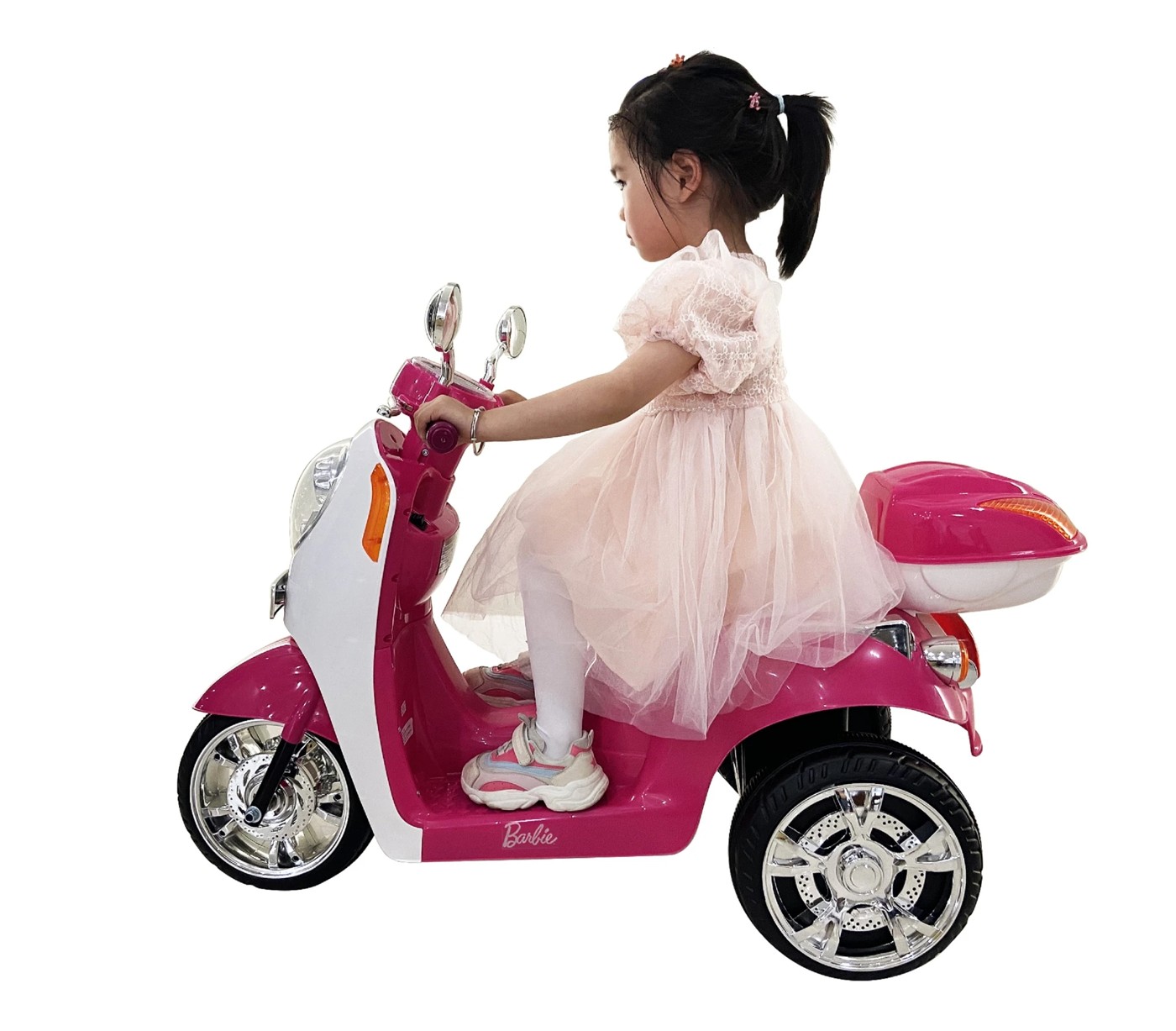 Barbie Electric Ride On Scooter Target Australia