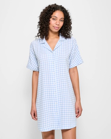 Linen Blend Nightie