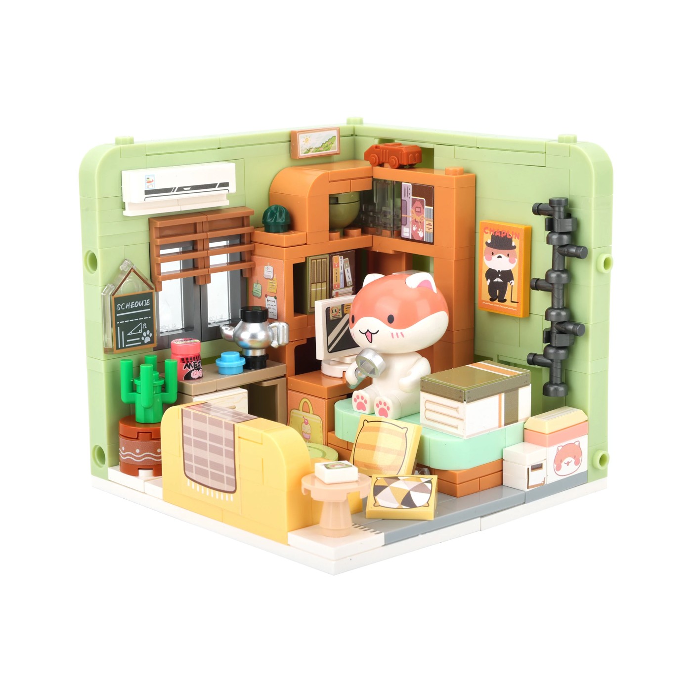 Mini Blocks Building Series: Cat Playset - Assorted 2 of 5