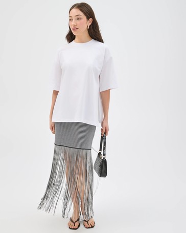 Lily Loves Australian Cotton Side Split T-Shirt