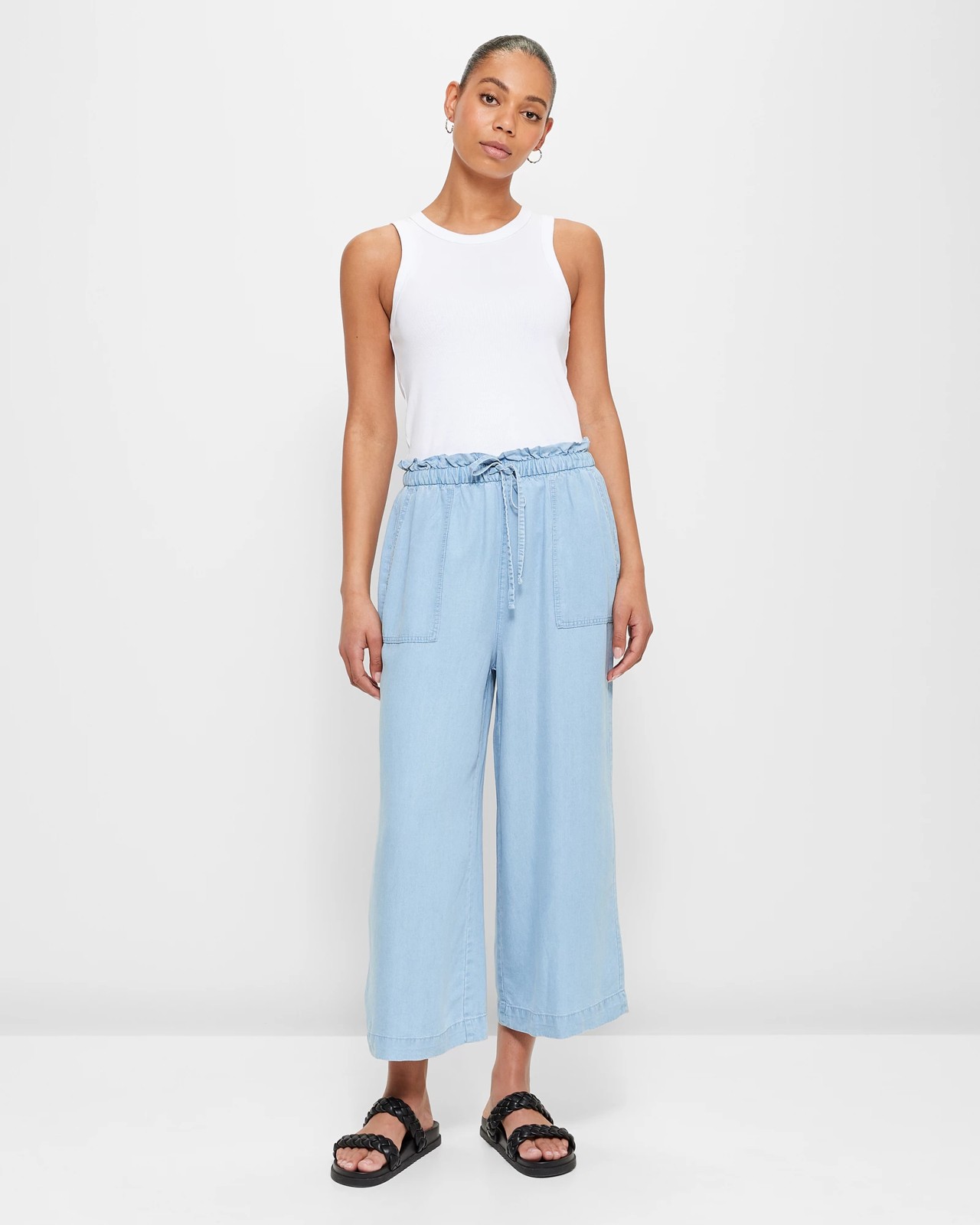 Paperbag Culotte Pants | Target Australia