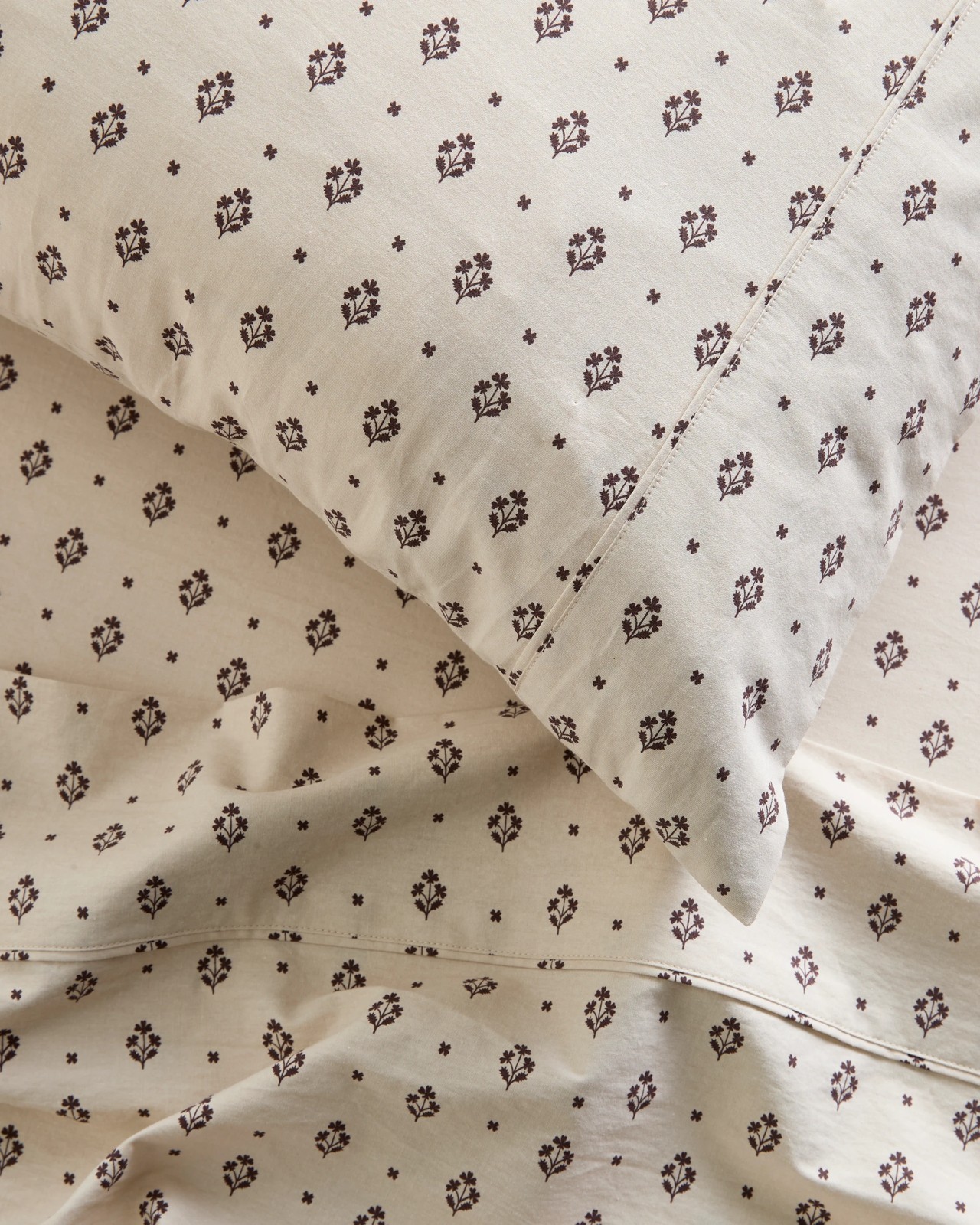 Amelia Australian Cotton Printed Sheet Set 2 of 4