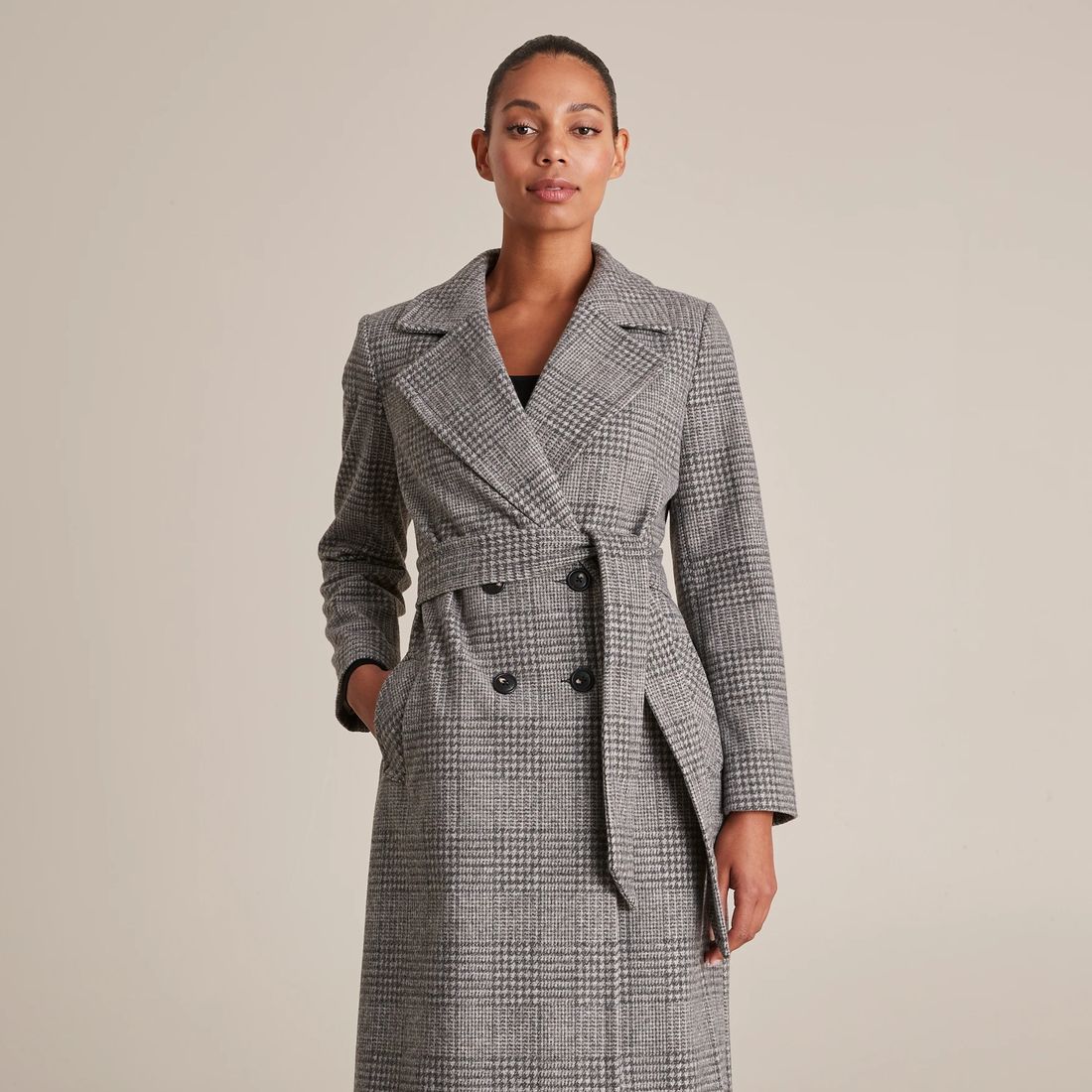 Preview Longline Wrap Coat | Target Australia