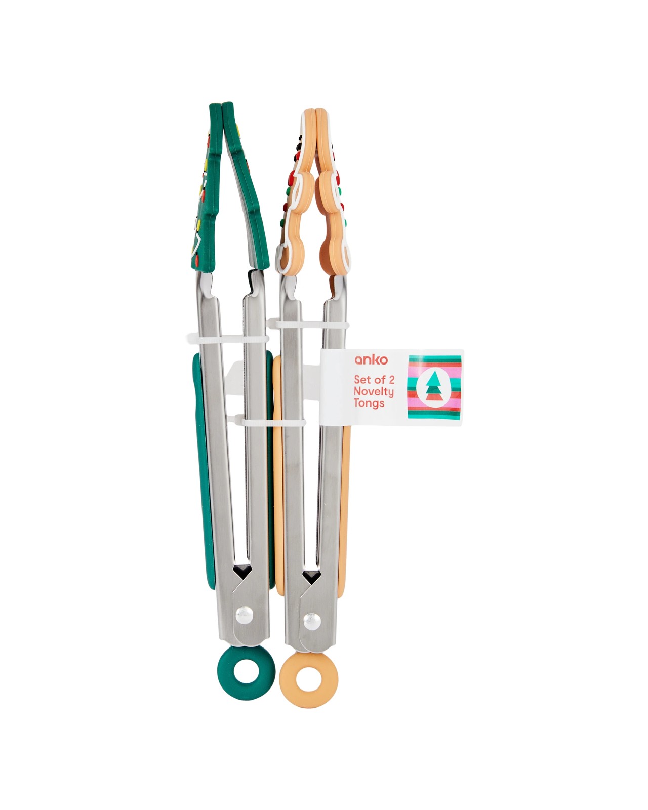 Anko Set of 2 Novelty Tongs 6 of 6