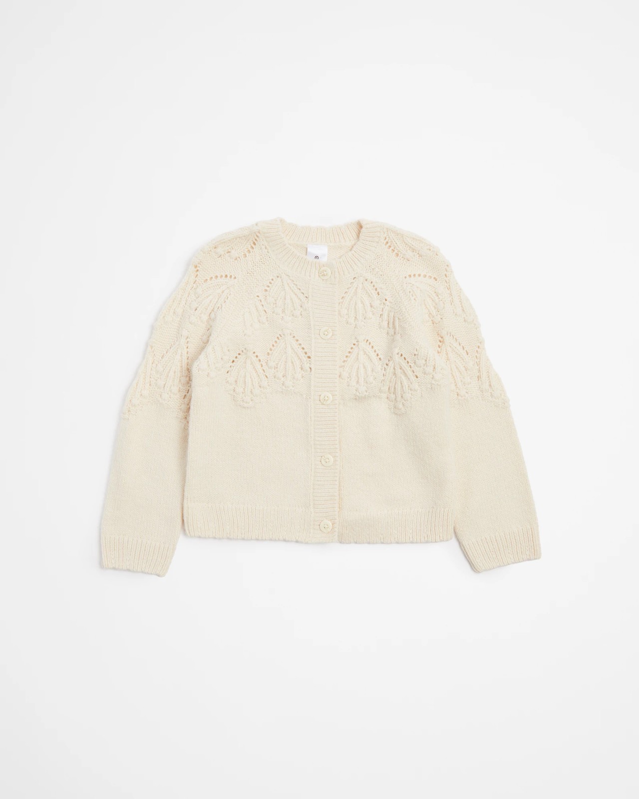 Bobble Knit Cardigan - Cream | Target Australia