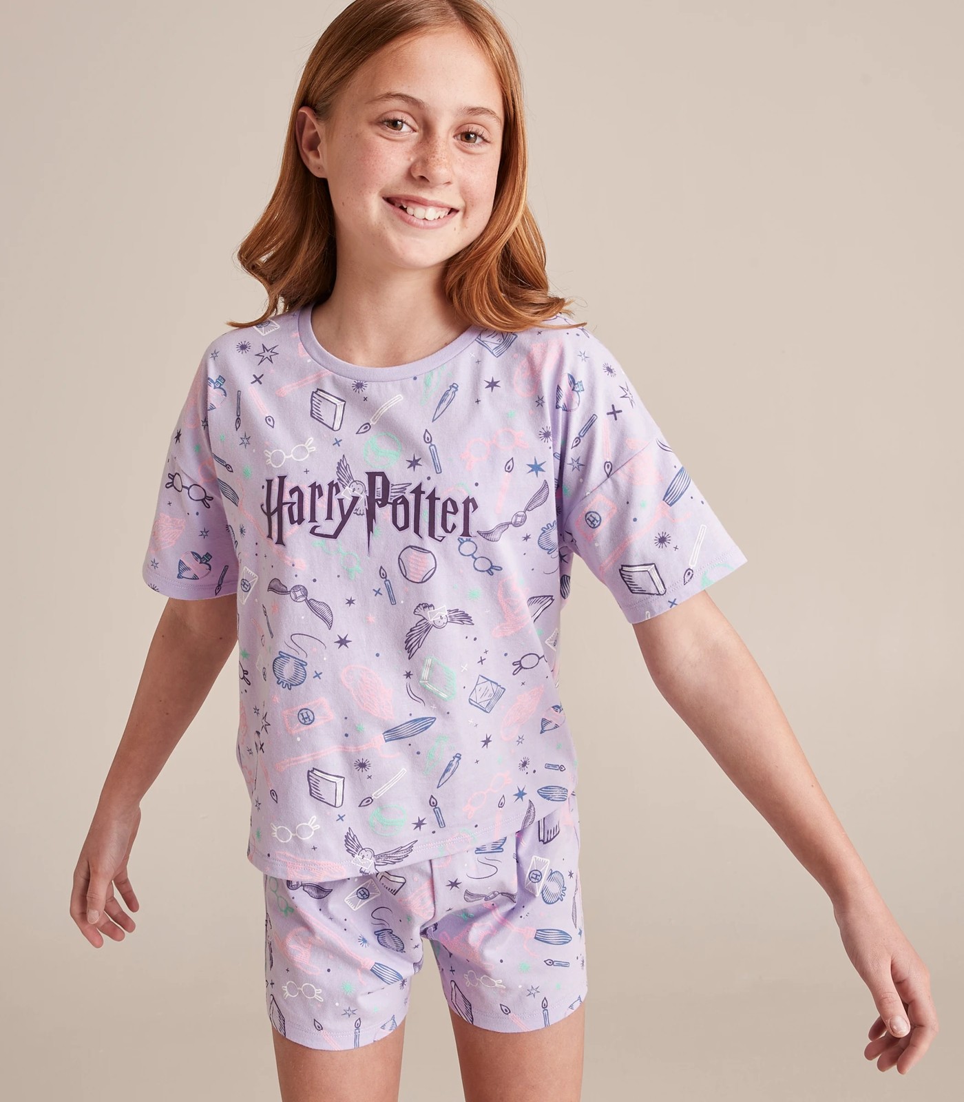 Harry Potter Cotton Pyjama Set Target Australia