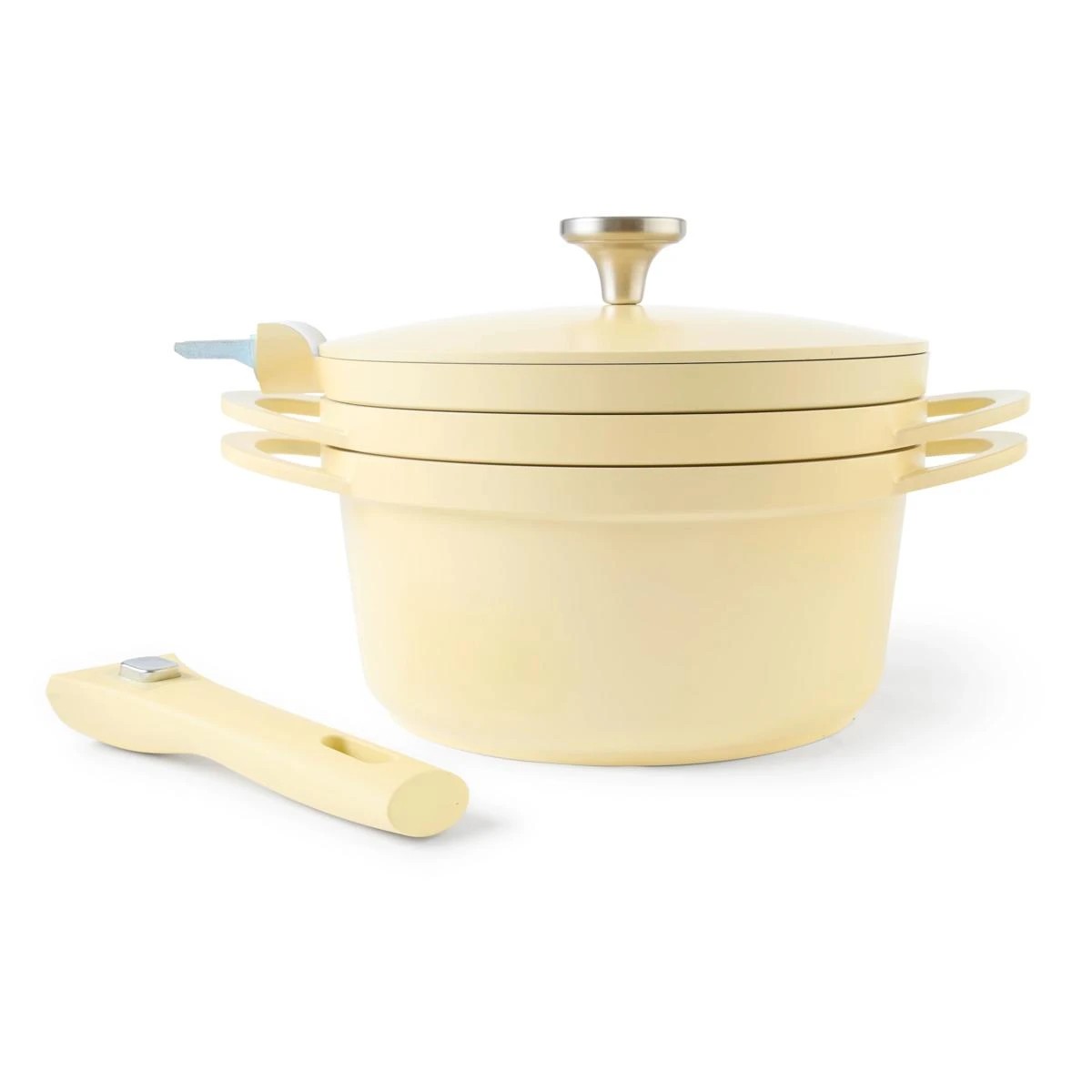 Anko 3 Piece Cast Iron Cookware Set - Butter 2 of 6