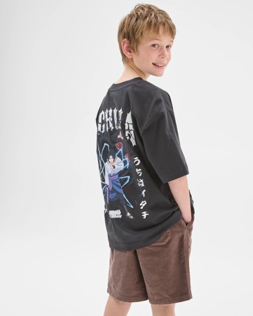 Naruto Oversized Printed T-Shirt