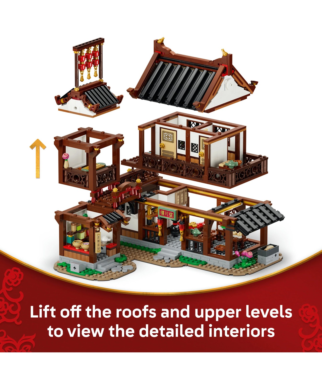 LEGO® Spring Festival Ancient Moon-Gazing Inn 80121 4 of 5