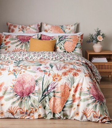 Zinya Native Bloom Quilt Cover Set