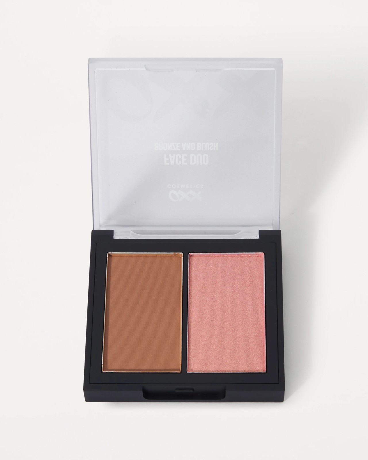 OXX Cosmetics Face Duo: Matte Bronze and Radiant Blush Duo - Light Bronze and Peachy Pink 3 of 6