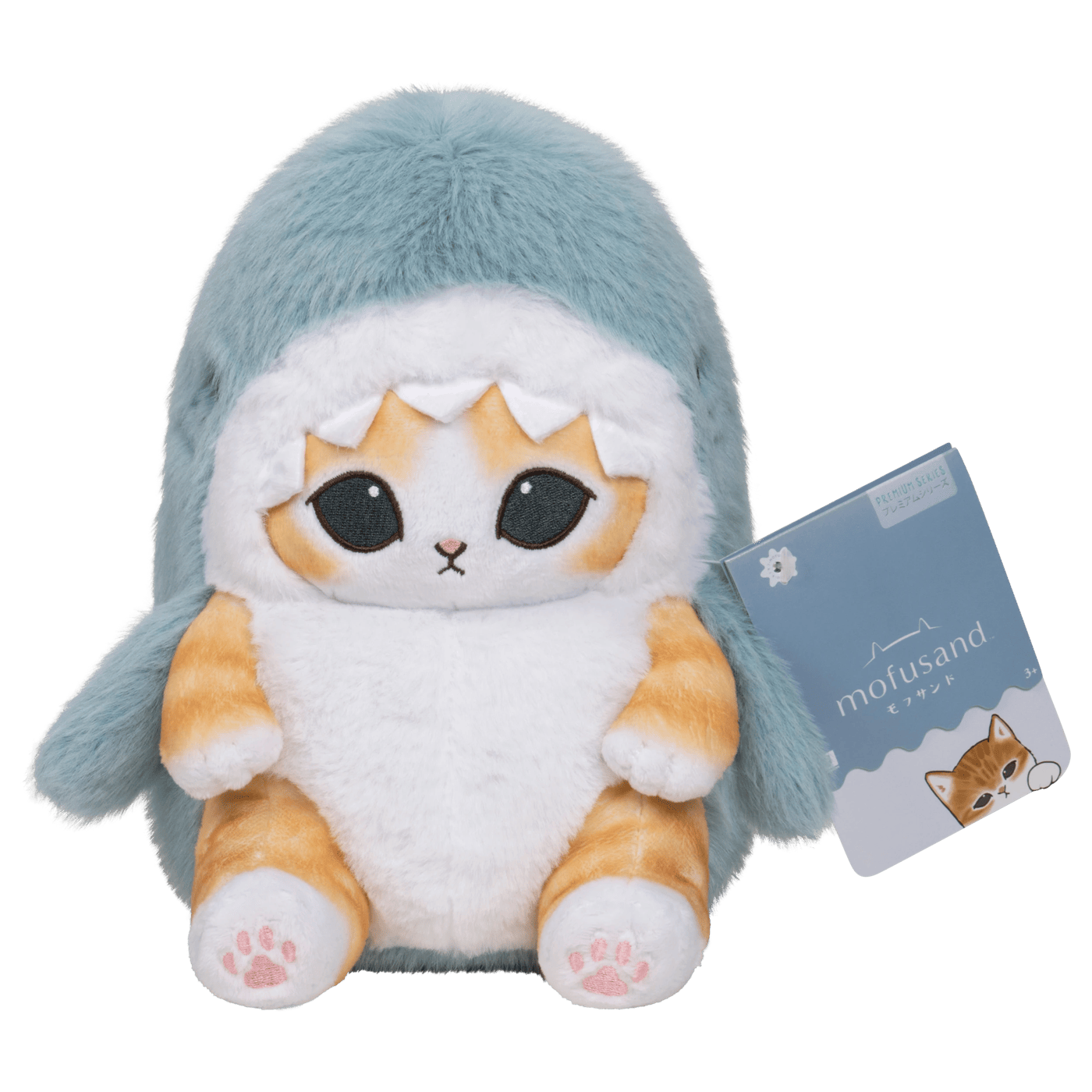 Mofusand 20cm Premier Cat Shark Plush 4 of 4