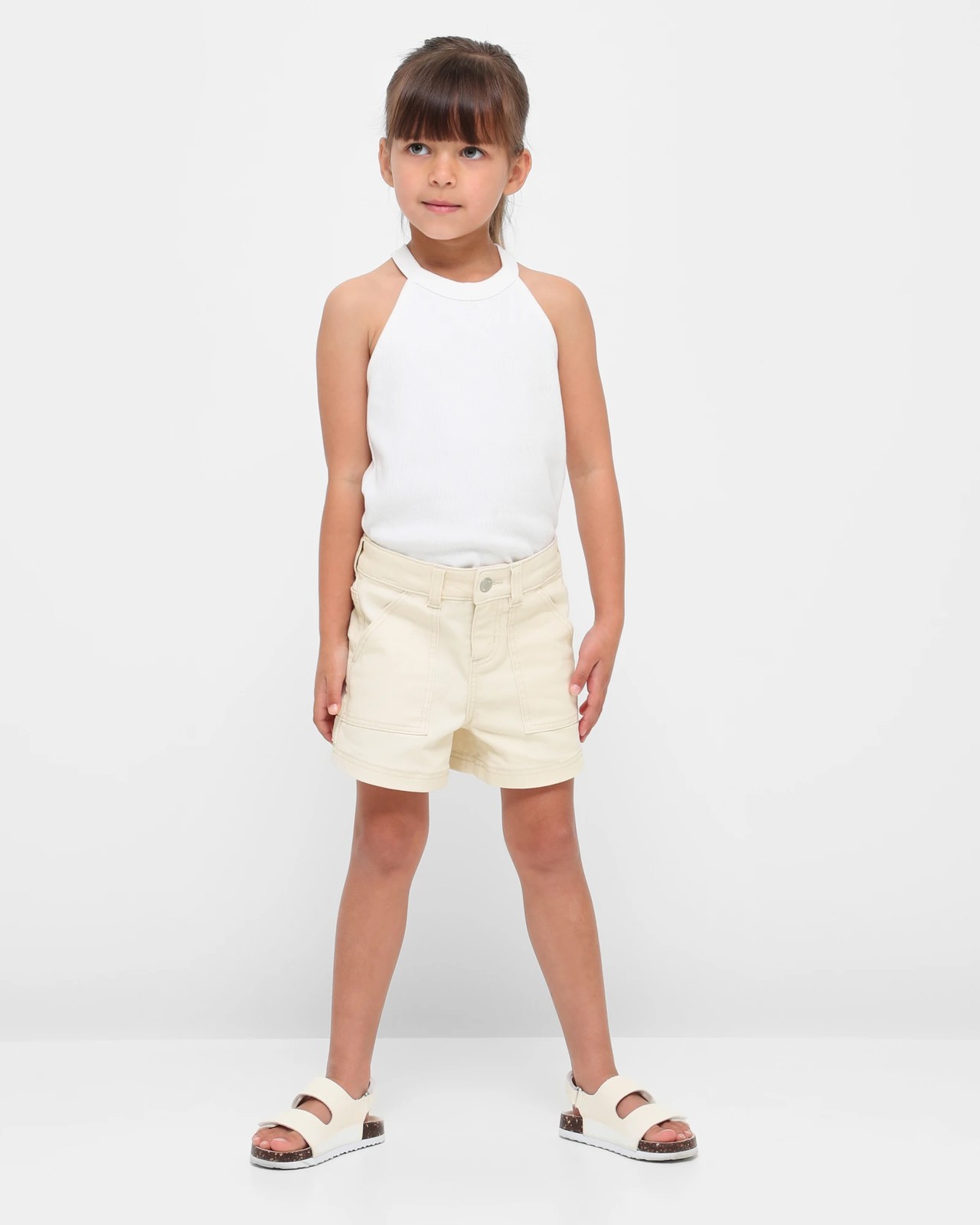 H and m hot sale twill shorts