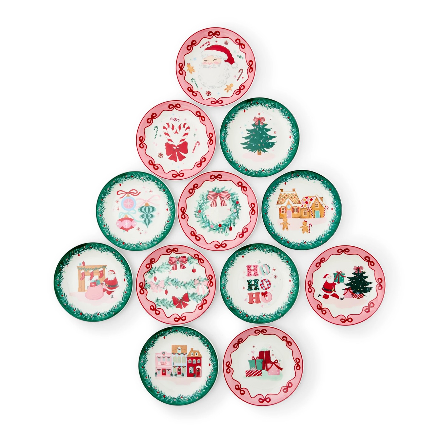 Anko 12 Piece 12 Days of Christmas Side Plates 6 of 6