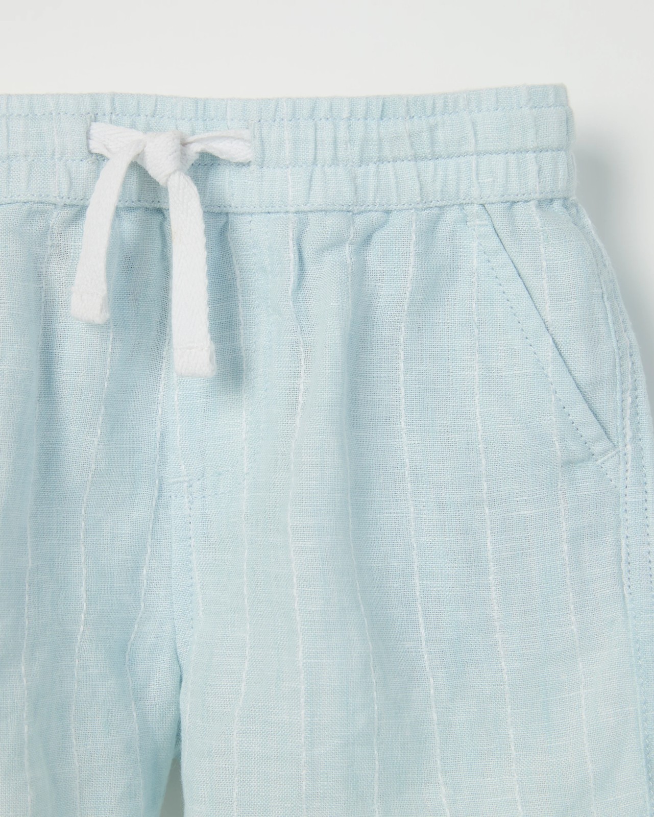 Baby European Linen Shorts 5 of 5