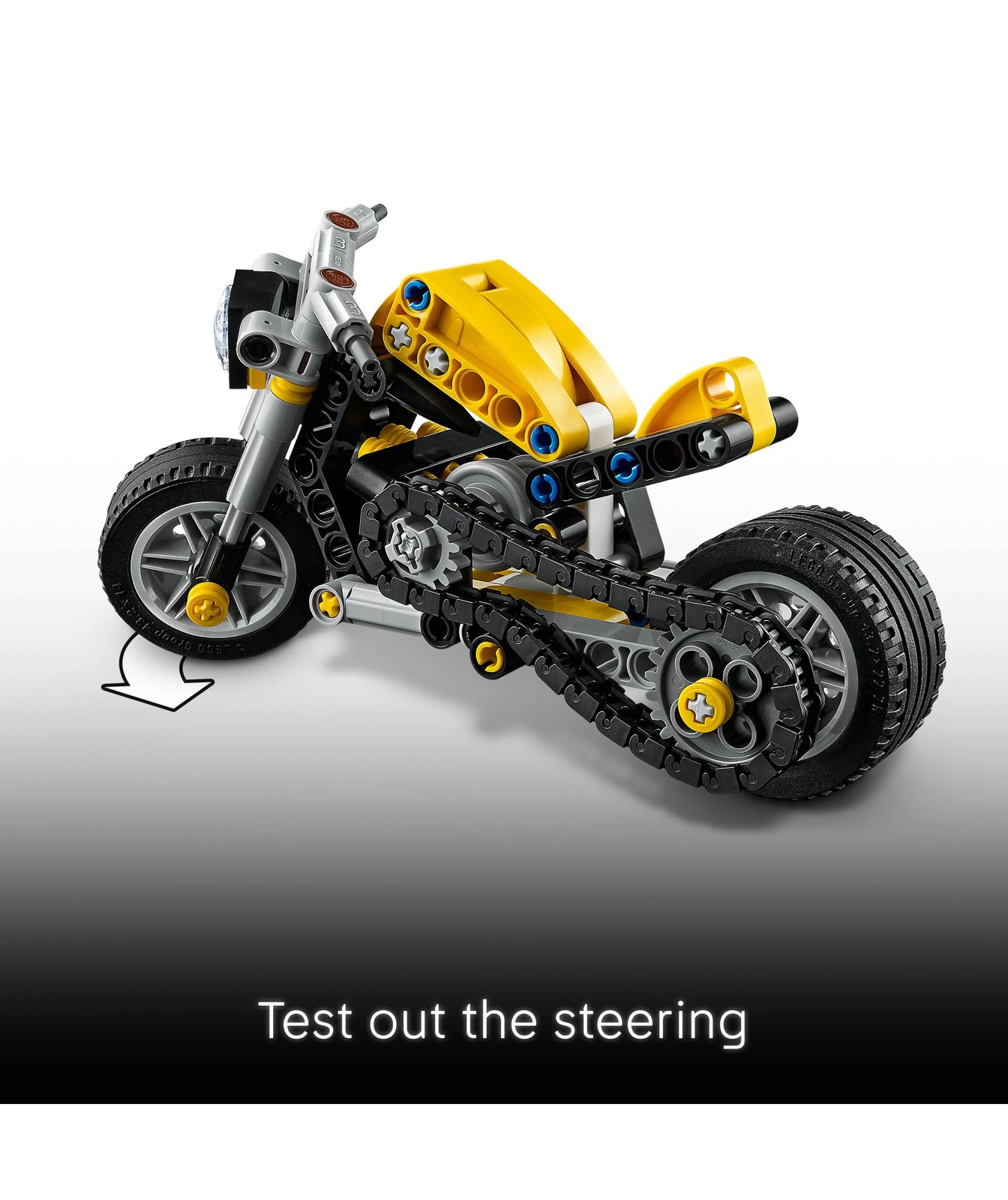 LEGO® Technic Yellow Motorbike 42225 3 of 5