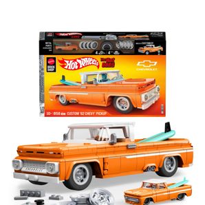 Mattel Brick Shop Hot Wheels Custom ’62 Chevy Pickup Building Toy Kit product image