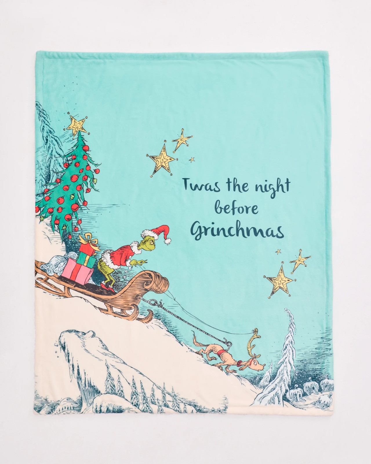 Christmas Grinch Kids Throw 2 of 4