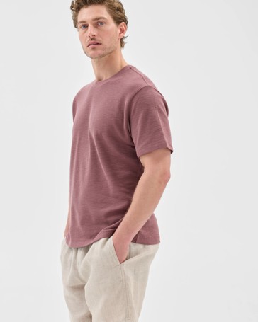 Australian Cotton Fashion Textured T-Shirt