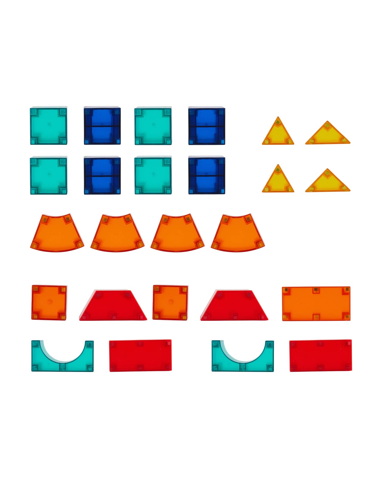 Anko 25 Piece Magnetic Blocks Set 5 of 5