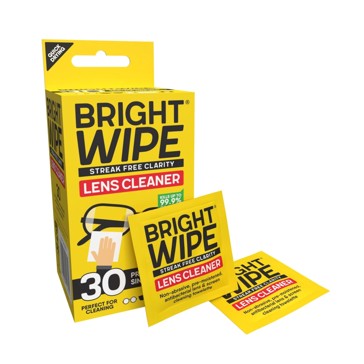 30 Pack Brightwipe Lens Cleaner Wipes