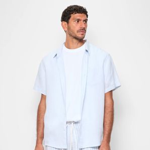 European Linen Short Sleeve Shirt thumbnail 2