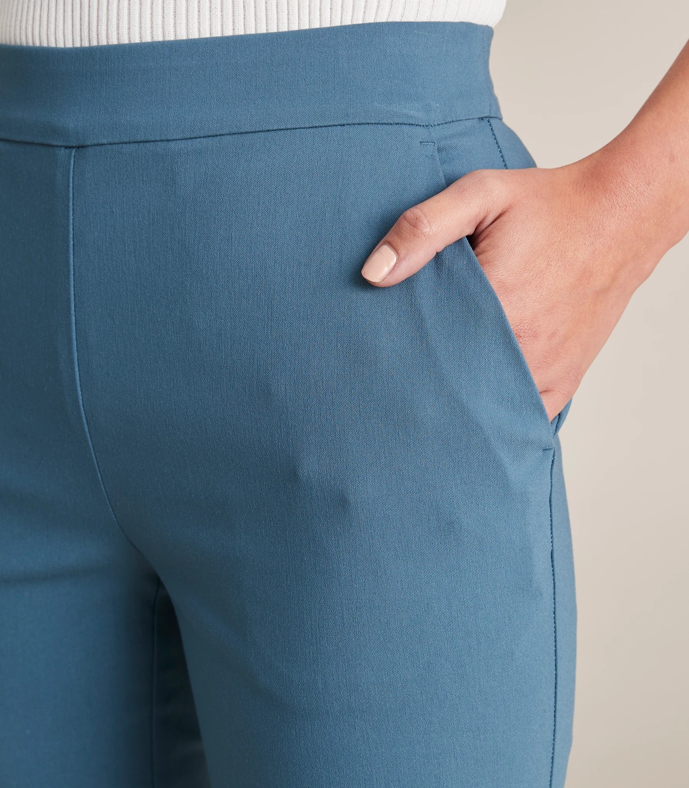 Preview Carrie Ankle Length Bengaline Cigar Pants 3 of 6