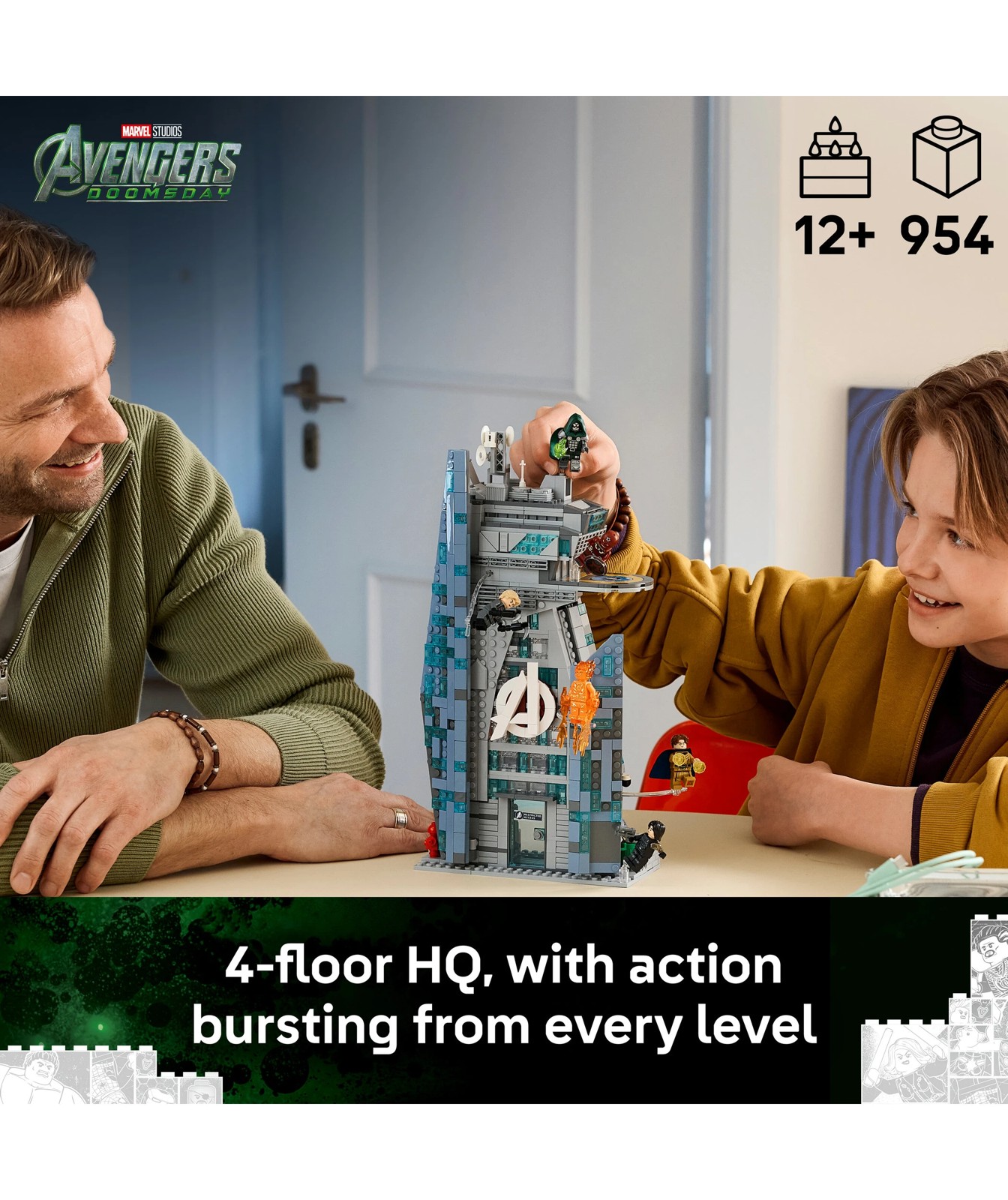 LEGO® Super Heroes Marvel Avengers: Doomsday New Avengers Tower 76352 2 of 5