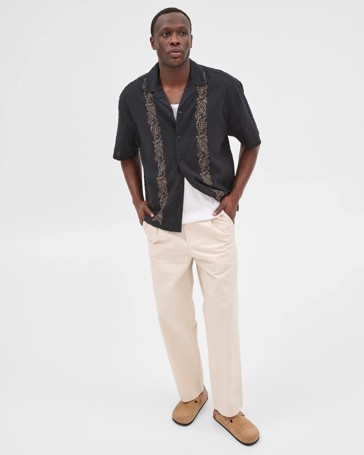 Australian Cotton Rich Short Sleeve Shirt - Commons