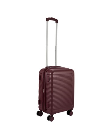 Anko 47cm Albany Hard Case 8 Wheels - Burgundy