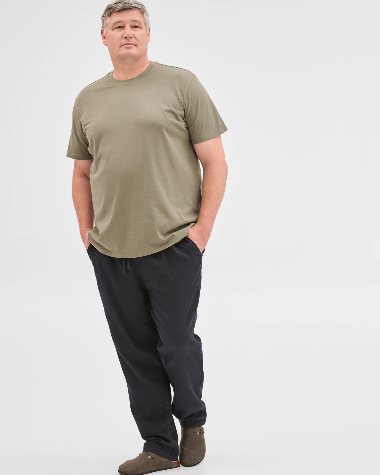 Plus Size Australian Cotton Crew T-Shirt 2 of 5